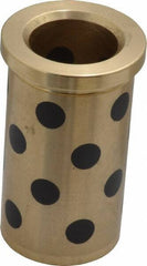 Dayton Lamina - 7/8" ID x 2-3/8" OAL, Aluminum Bronze, Die & Mold Shoulder Bushing - Shoulder, 1-1/4" Bottom OD, 1-1/4" Top OD, 1.43" Collar OD, 2-3/16" Above Collar - Makers Industrial Supply