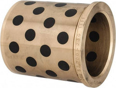 Dayton Lamina - 2" ID x 2-7/8" OAL, Aluminum Bronze, Die & Mold Shoulder Bushing - Shoulder, 2-1/2" Bottom OD, 2-1/2" Top OD, 2.68" Collar OD, 2-11/16" Above Collar - Makers Industrial Supply