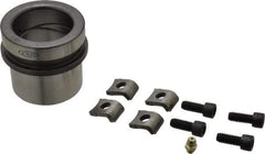 Dayton Lamina - 1-3/4" ID x 2-3/8" OAL, Steel, Die & Mold Shoulder Bushing - Short Shoulder, 2-1/2" Bottom OD, 2-1/4" Top OD, 2.658" Collar OD, 1" Under Collar, 1-3/8" Above Collar - Makers Industrial Supply