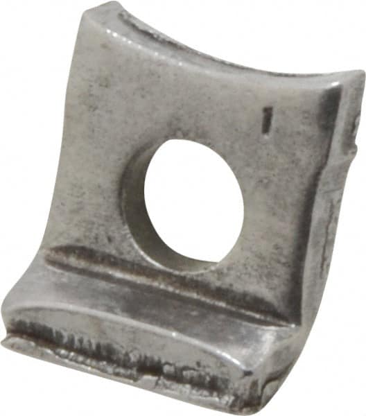 Dayton Lamina - Die & Mold Shoulder Bushing Clamp - 1-1/4, 1-1/2, 1-3/4, 2, 2-1/2, 3, 3-3/4 & 4" Diam Compatability, 25/32" Long x 5/8" Wide x 3/8" High, 0.193" Clamp Tail Height - Makers Industrial Supply