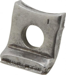 Dayton Lamina - Die & Mold Shoulder Bushing Clamp - 1-1/4, 1-1/2, 1-3/4, 2, 2-1/2, 3, 3-3/4 & 4" Diam Compatability, 25/32" Long x 5/8" Wide x 3/8" High, 0.193" Clamp Tail Height - Makers Industrial Supply