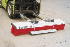 Sweepex - 72" Wide Sweeper Fork Lift - 72 Inch Wide Broom - Makers Industrial Supply