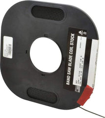 M.K. MORSE - 3/16" x 100' x 0.025" Carbon Steel Band Saw Blade Coil Stock - 10 TPI, Toothed Edge, Raker Set, Flexible Back, Constant Pitch, - Makers Industrial Supply