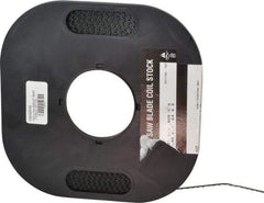 M.K. MORSE - 1/4" x 100' x 0.025" Carbon Steel Band Saw Blade Coil Stock - 4 TPI, Toothed Edge, Skip Form, Raker Set, Flexible Back, Constant Pitch, - Makers Industrial Supply