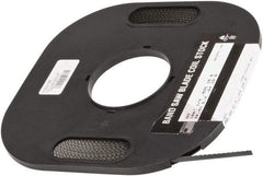 M.K. MORSE - 1/4" x 100' x 0.025" Carbon Steel Band Saw Blade Coil Stock - 18 TPI, Toothed Edge, Raker Set, Flexible Back, Constant Pitch, - Makers Industrial Supply