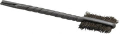 Osborn - 3/8" Diam Flat Steel Tube Brush - 0.008" Filament Diam, 9/16" Brush Length, 2-1/8" OAL, 3/32" Diam Shank - Makers Industrial Supply