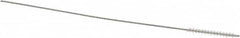 Osborn - 0.075" Diam Helical Nylon Tube Brush - 3/4" Brush Length, 4" OAL, 0.031" Diam Shank - Makers Industrial Supply