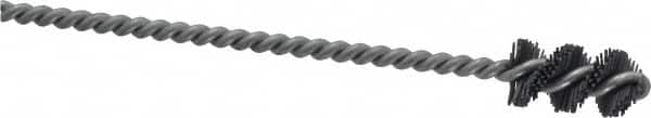 Osborn - 0.515" Diam Helical Nylon Tube Brush - 1" Brush Length, 5" OAL, 0.169" Diam Shank - Makers Industrial Supply