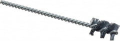 Osborn - 0.64" Diam Helical Nylon Tube Brush - 1" Brush Length, 5" OAL, 0.169" Diam Shank - Makers Industrial Supply