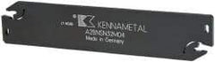 Kennametal - 1.2598" Blade Height, 0.1339" Blade Width, 5.9055" OAL, Neutral Cut, Double End Indexable Cut-Off Blade - 50mm Max Depth of Cut, A2BNSN Blade, A2 Cut-Off Series - Makers Industrial Supply