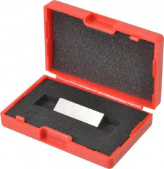 SPI - 0.1005" Rectangular Steel Gage Block - Accuracy Grade 0, Includes NIST Traceability Certification - Makers Industrial Supply