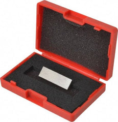 SPI - 0.1009" Rectangular Steel Gage Block - Accuracy Grade 0, Includes NIST Traceability Certification - Makers Industrial Supply