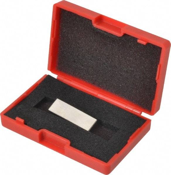 SPI - 0.106" Rectangular Steel Gage Block - Accuracy Grade 0, Includes NIST Traceability Certification - Makers Industrial Supply