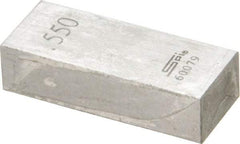 SPI - 0.55" Rectangular Steel Gage Block - Accuracy Grade 0, Includes NIST Traceability Certification - Makers Industrial Supply