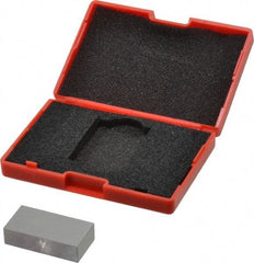 SPI - 0.7" Rectangular Steel Gage Block - Accuracy Grade 0, Includes NIST Traceability Certification - Makers Industrial Supply