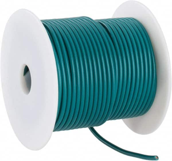 Southwire - 14 Gauge Automotive Primary Wire - 100' Long, Green - Makers Industrial Supply