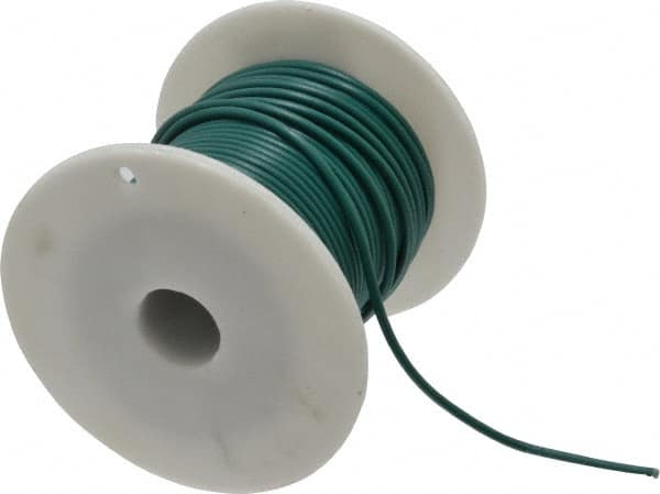 Southwire - 18 Gauge Automotive Primary Wire - 100' Long, Green - Makers Industrial Supply