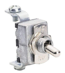 Gardner Bender - 2 Position, 12 Volt, 15 Amp, Motor Rated Toggle Switch - On Off Sequence, 1 Switch, Silver - Makers Industrial Supply