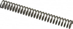 Value Collection - 0.24" OD, 0.032" Wire, 2" Free Length, Compression Spring - 5.61 Lb Spring Rating, Stainless Steel - Makers Industrial Supply