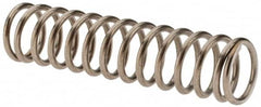 Value Collection - 0.48" OD, 0.054" Wire, 2" Free Length, Compression Spring - 11.04 Lb Spring Rating, Stainless Steel - Makers Industrial Supply