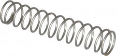 Value Collection - 0.85" OD, 0.072" Wire, 4" Free Length, Compression Spring - 5.9 Lb Spring Rating, Stainless Steel - Makers Industrial Supply