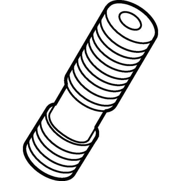 Kennametal - Hex Socket for Indexables - M8x1 Thread, For Use with Cartridges, Clamps & Inserts - Makers Industrial Supply