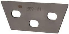 Kennametal - 1/8" Insert Width, Cutoff & Grooving Support Blade for Indexables - 1-1/2" Max Depth of Cut, 1/8" Blade Width - Makers Industrial Supply