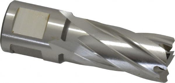 Hougen - 21/32" Diam x 1" Deep High Speed Steel Annular Cutter - Makers Industrial Supply