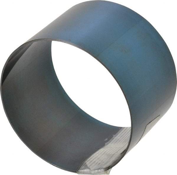 Value Collection - 0.003 Inch Thick x 2 Inch Wide x 7 Ft. Long, Spring Steel Coil - 1095 Blue Tempered Steel - Makers Industrial Supply