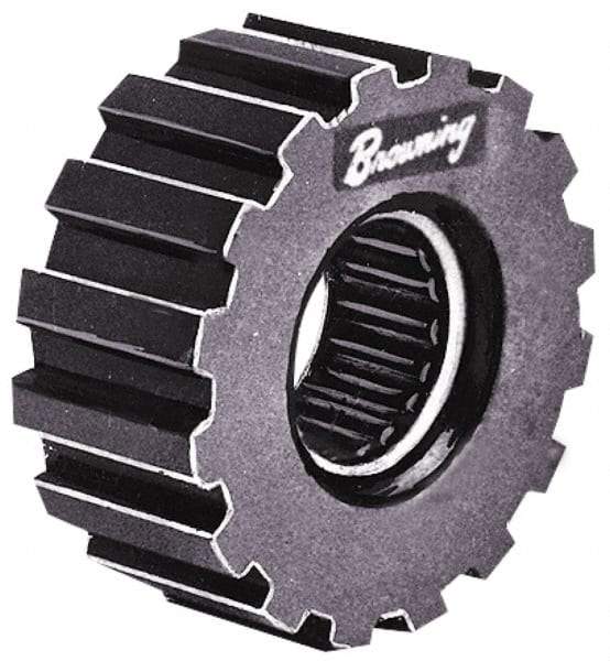 Browning - 1" Inside x 2.6" Outside Diam, Timing Belt Pulley - Steel - Makers Industrial Supply