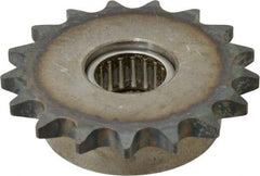 Browning - 3.72" Outside Diam, Steel, Chain Idler Sprocket - Chain Size 50 - Makers Industrial Supply