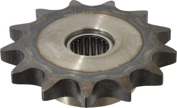 Browning - 4.66" Outside Diam, Steel, Chain Idler Sprocket - Chain Size 80 - Makers Industrial Supply