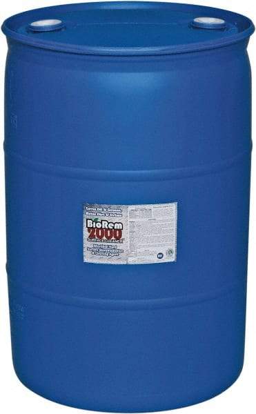 BioRem 2000 - 55 Gal Drum All-Purpose Cleaner - Liquid, Odor-Free - Makers Industrial Supply