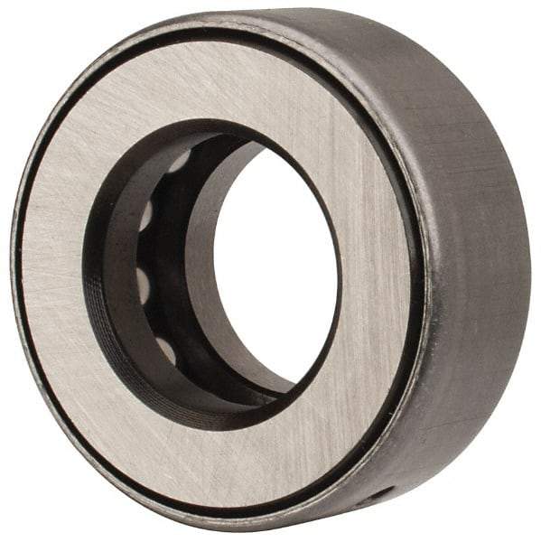 INA Bearing - 3/4" Inside x 1-15/32" Outside Diam, 5/8" Thick, Steel Ball Thrust Bearing - 7,300 Lbs. Static Capacity, 4,250 Max Pressure x Velocity - Makers Industrial Supply