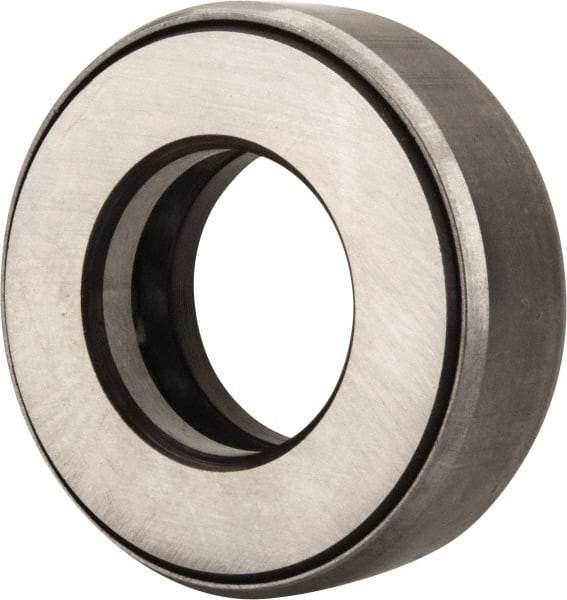 INA Bearing - 15/16" Inside x 1-27/32" Outside Diam, 5/8" Thick, Steel Ball Thrust Bearing - 12,200 Lbs. Static Capacity, 6,600 Max Pressure x Velocity - Makers Industrial Supply