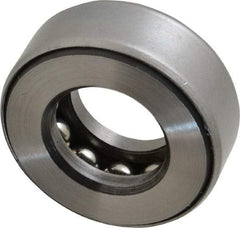 INA Bearing - 1" Inside x 1.969" Outside Diam, 3/4" Thick, Steel Ball Thrust Bearing - 15,100 Lbs. Static Capacity, 8,500 Max Pressure x Velocity - Makers Industrial Supply