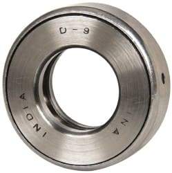 INA Bearing - 1" Inside x 1.969" Outside Diam, 5/8" Thick, Steel Ball Thrust Bearing - 13,100 Lbs. Static Capacity, 6,700 Max Pressure x Velocity - Makers Industrial Supply