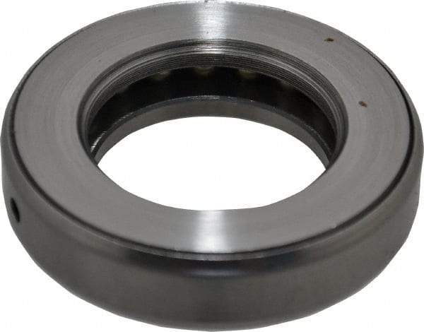 INA Bearing - 1-1/2" Inside x 2-19/32" Outside Diam, 5/8" Thick, Steel Ball Thrust Bearing - 18,300 Lbs. Static Capacity, 7,700 Max Pressure x Velocity - Makers Industrial Supply