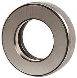 INA Bearing - 1-5/8" Inside x 2.969" Outside Diam, 13/16" Thick, Steel Ball Thrust Bearing - 25,000 Lbs. Static Capacity, 10,300 Max Pressure x Velocity - Makers Industrial Supply