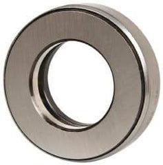 INA Bearing - 1-5/8" Inside x 2.969" Outside Diam, 13/16" Thick, Steel Ball Thrust Bearing - 25,000 Lbs. Static Capacity, 10,300 Max Pressure x Velocity - Makers Industrial Supply