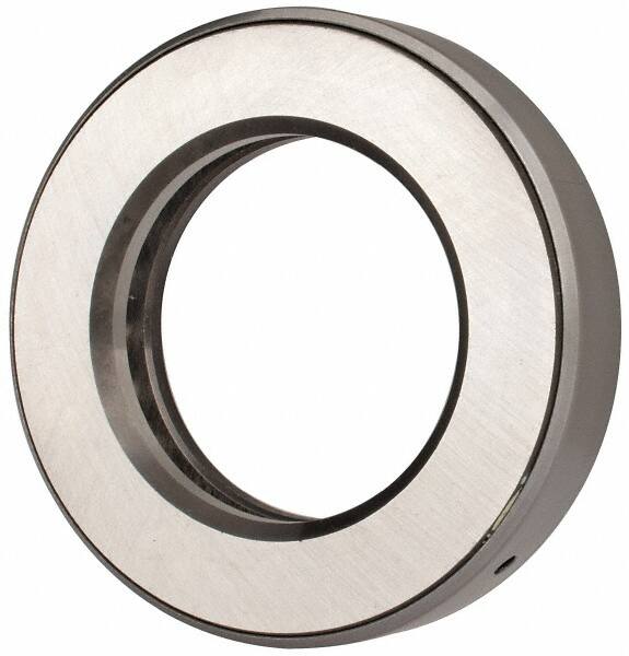 INA Bearing - 2-1/4" Inside x 3-23/32" Outside Diam, 13/16" Thick, Steel Ball Thrust Bearing - 31,500 Lbs. Static Capacity, 11,200 Max Pressure x Velocity - Makers Industrial Supply