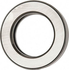 INA Bearing - 2-3/8" Inside x 3-27/32" Outside Diam, 13/16" Thick, Steel Ball Thrust Bearing - 32,500 Lbs. Static Capacity, 11,500 Max Pressure x Velocity - Makers Industrial Supply