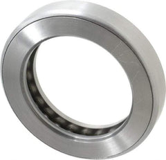 INA Bearing - 3-1/2" Inside x 5-7/32" Outside Diam, 1" Thick, Steel Ball Thrust Bearing - 60,000 Lbs. Static Capacity, 19,200 Max Pressure x Velocity - Makers Industrial Supply