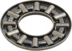 INA Bearing - 3/8" Inside x 13/16" Outside Diam, 0.078" Thick, Steel Needle Cage Thrust Bearing - Makers Industrial Supply