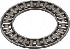 INA Bearing - 7/8" Inside x 1-7/16" Outside Diam, 0.078" Thick, Steel Needle Cage Thrust Bearing - Makers Industrial Supply