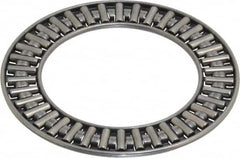 INA Bearing - 1-1/4" Inside x 1-15/16" Outside Diam, 0.078" Thick, Steel Needle Cage Thrust Bearing - Makers Industrial Supply