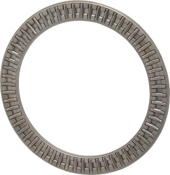 INA Bearing - 2-1/2" Inside x 3-1/4" Outside Diam, 0.078" Thick, Steel Needle Cage Thrust Bearing - Makers Industrial Supply