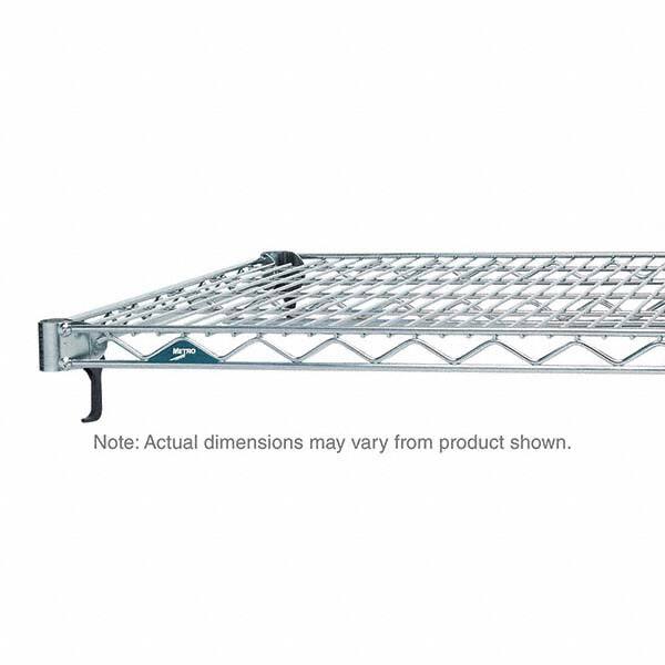 Metro - 72" Wide x 1" High x 14" Long Open Shelving Wire Shelf - Makers Industrial Supply