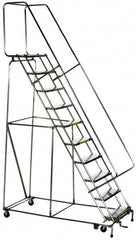 Gillis - 70" High 300 Lb Capacity 4 Step Ladder - Makers Industrial Supply