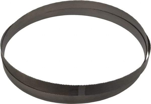 Starrett - 8 to 12 TPI, 11' Long x 1" Wide x 0.035" Thick, Welded Band Saw Blade - Bi-Metal, Toothed Edge, Raker Tooth Set, Contour Cutting - Makers Industrial Supply